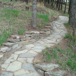 Stone Paving pathway